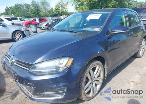 2015 Volkswagen Golf Tdi Sel 4-Door from USA, damaged, VIN 3VW2A7AU2FM105142